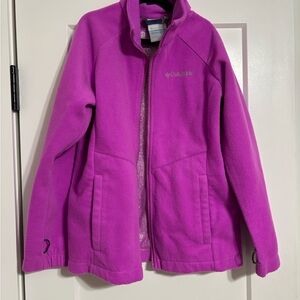 Columbia Pink Fleece Jacket